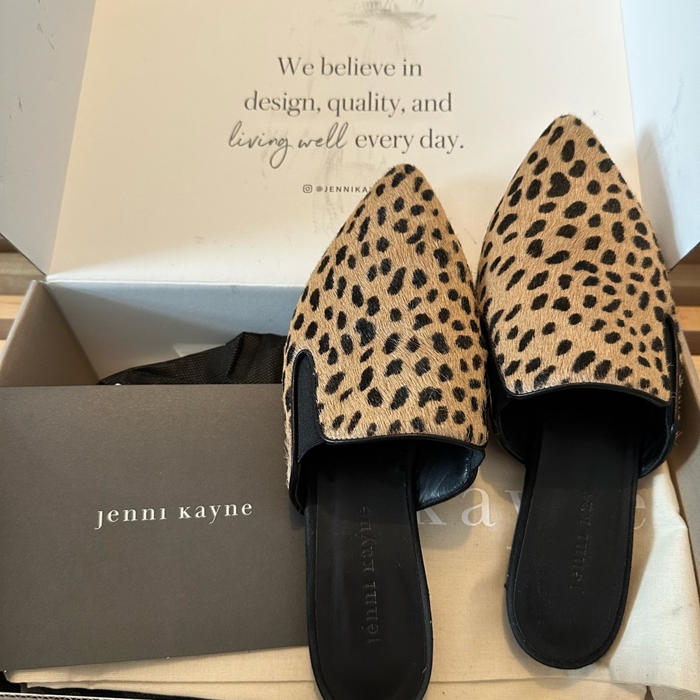 Jenni Kayne Pony Hair Mule - excellent condition